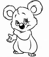 Printable Lovely Koala coloring Page  Download Print Or Color Online sketch template