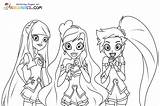Lolirock Coloring Pages sketch template