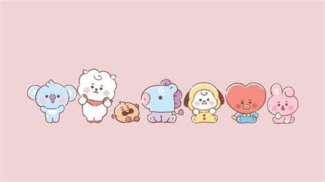 Images By ☘︎𝙲𝙷𝙴𝚁𝚁𝚈𝚉🍒 On Bt21+tiny Tan DF8 | Fondos para computadora, Imagenes para pc, Wallpaper ...