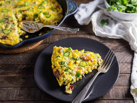 Frittata With Bacon, Corn, and Gruyère Recipe