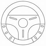 Steering Wheel coloring page  ColouringPages sketch template