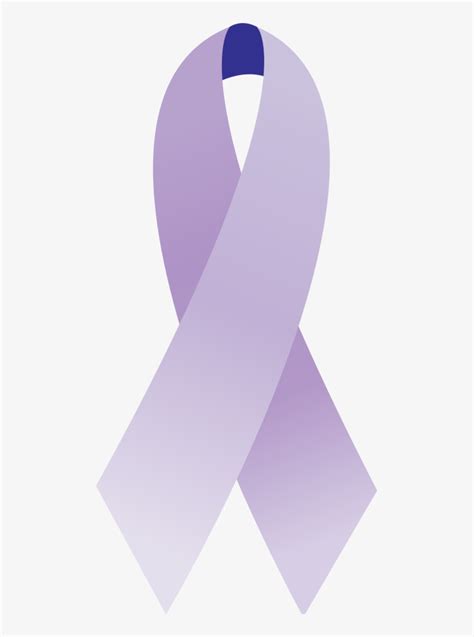 Cancer Ribbon General - Lavender Cancer Ribbon Png Transparent PNG ...