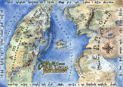 Tolkien Maps :: Behance