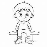 Park Bench Coloring Pages sketch template