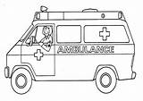 Free Ambulance Coloring Pages Printable PDF  Coloringfoldercom sketch template