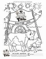 County Fair Coloring Pages For Kids  Home sketch template
