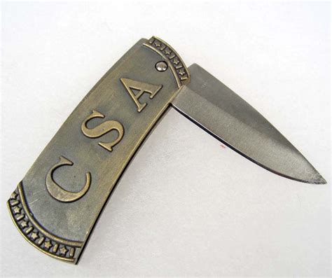 CSA BELT BUCKLE KNIFE - REPLICA