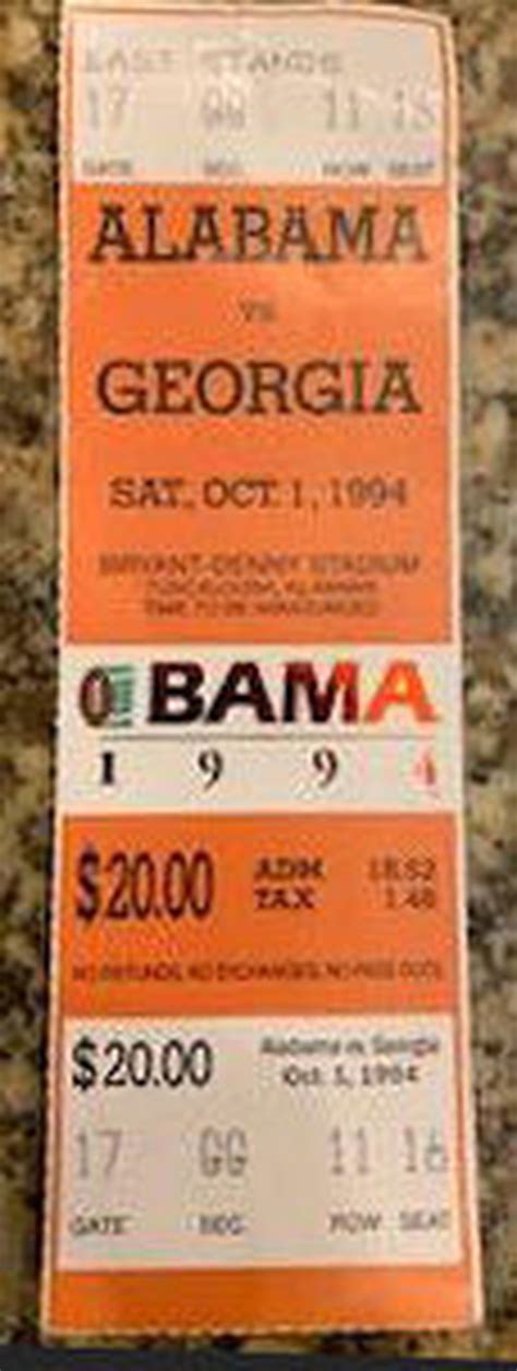 See the vintage Alabama football ticket stubs fans sent us, dating back to the 1920s - al.com