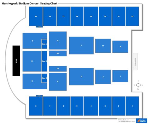 Hersheypark Stadium Seating Chart - RateYourSeats.com