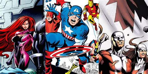 The First 10 Superhero Teams In Marvel Comics