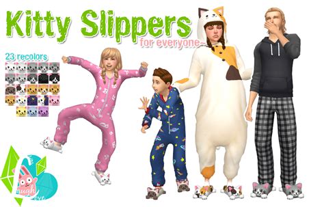 Sims 4 Cc Cat Slippers | Images and Photos finder