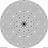 Coloring Pages Mosaic Patterns Beginner sketch template