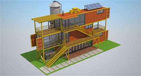 House container 3D model - TurboSquid 1161707