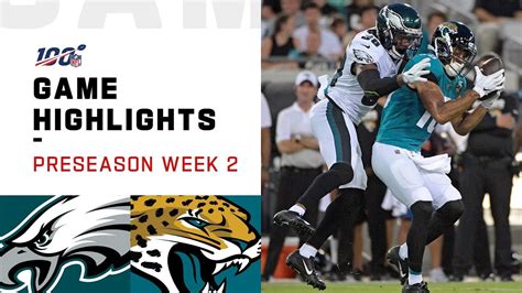 Eagles Vs. Jaguars Preseason Week 2 Highlights | NFL 2019 » NFL Super ...