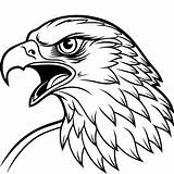 Eagle Head Coloring Pages 51004595 Vector Art At Vecteezy sketch template
