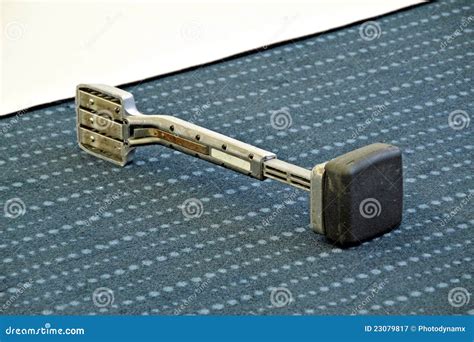 Carpet fitting tool stock image. Image of home, pile - 23079817