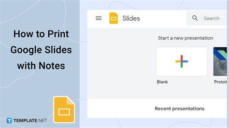 How to Print Google Slides with Notes