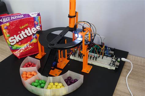 3D Printed Arduino Sorting Machine :: Member Project