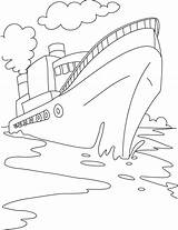 Cruise Ship Coloring Page  Home sketch template