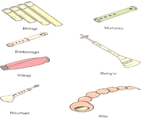 Kenya Indigenous Musical Instrument - CBC Grade 5 Music Revision Notes