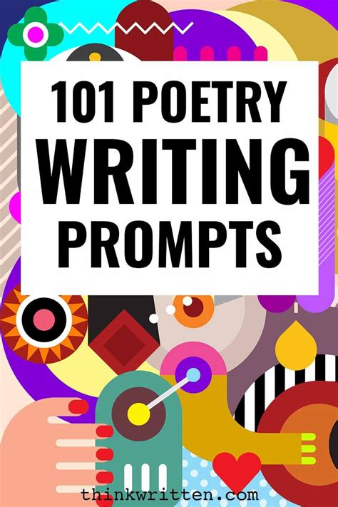 101 Poetry Prompts & Creative Ideas for Writing Poems - ThinkWritten | Writing poems, Poetry ...