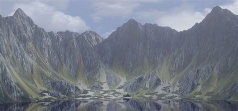 Mountain view - Finished Projects - Blender Artists Community