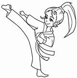 Karate Coloring Pages Printable For Free Download sketch template