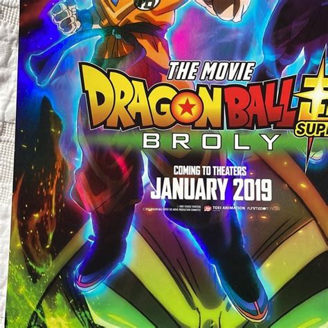 Manga | Art | Dragon Ball Super Movie Poster | Poshmark