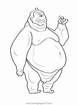 Cyclops Ogre Coloriage Cyclope Ogro Personnages Mythologie Colorier  sketch template