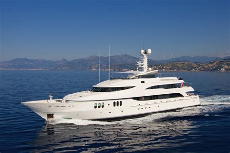 Luxury charter yacht Diamond A ( ex Ultima III) - Credit Hill Robinson — Yacht Charter ...