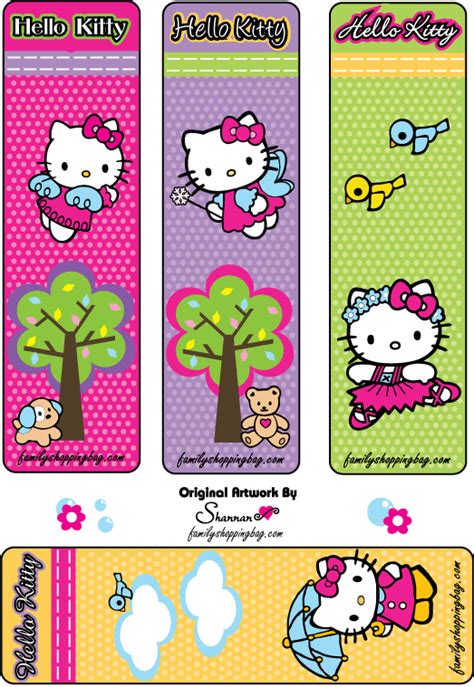 Free printable hello kitty bookmark | Hello kitty printables, Hello ...