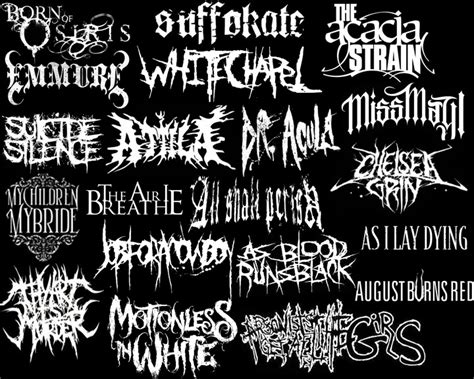 I made this myself. Deathcore/Metalcore bands | Deathcore/Metal bands & Lyrics | Music bands ...