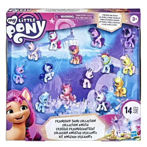 My Little Pony: A New Generation Friendship Shine Collection - 14 Pony Figure Toys for Kids | My ...