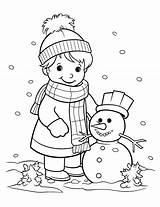 50 Winter Coloring Pages Free Sheets For Kids sketch template