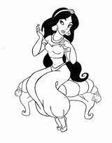 Jasmine Coloring Pages Free Printable PDF sketch template