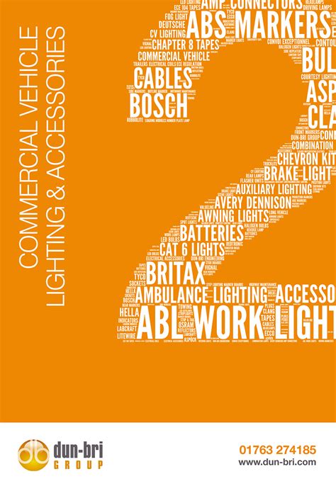 Book 2: Commercial Vehicle Lighting & Accessories Catalogue (2016 Edition) - Dun-Bri Services Ltd