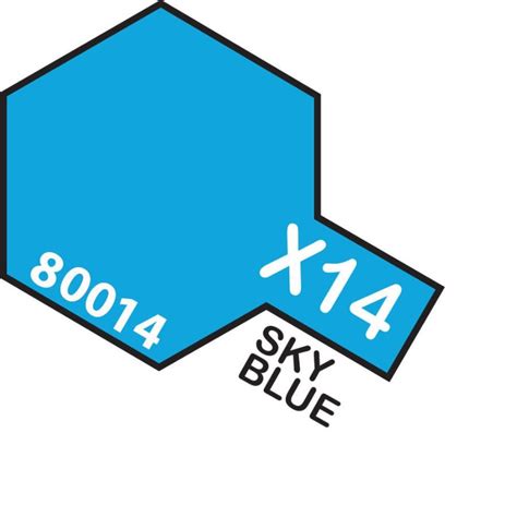 Tamiya Enamel Paint X14 Sky Blue | Toys | Casey's Toys