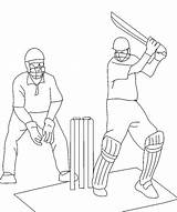 Cricket Match4 Coloring Page coloring page & Book For Kids sketch template