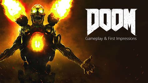 DOOM Gameplay and First Impressions - GameReviewsAU