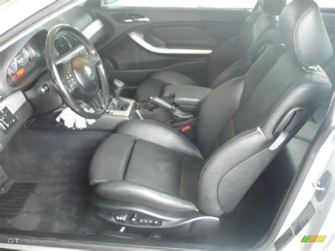 Black Interior 2003 BMW 3 Series 330i Coupe Photo #40501222 | GTCarLot.com