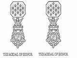 Medal Of Honor coloring Picture By Stevens Social Studies  TpT sketch template