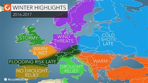 2016/17 Winter Outlook in Europe | by Accuweather - SnowBrains