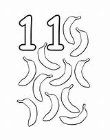Printable Numbers Coloring Pages sketch template