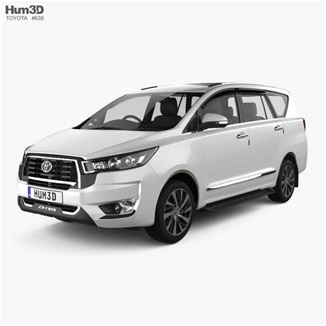 Toyota Innova Crysta 2023 3D model - Vehicles on Hum3D