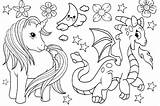 Anime Unicorn Coloring Pages  66 DXF Include sketch template