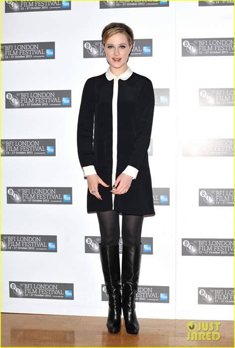 Evan Rachel Wood: 'Ides of March' Photo Call in London: Photo 2591468 ...