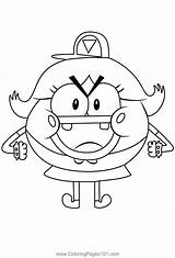 Roni From Breadwinners Coloring Page For Kids  Free sketch template