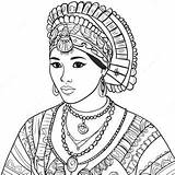 Traditional Clothing From Around The World Coloring Page 30675 24249 sketch template
