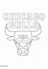 Logo Dei Chicago Bulls Da Colorare sketch template