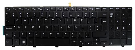 Replacement laptop keyboard DELL Vostro 15 3558 3565 3568 (BACKLIT ...